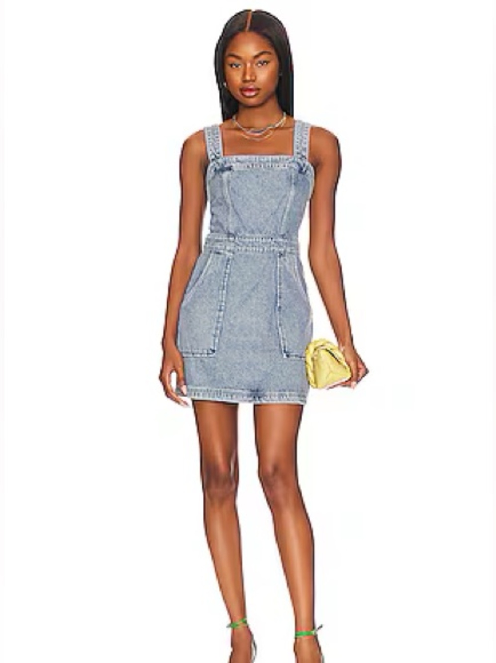 Amanda Uprichard Ace Dress in Caspain